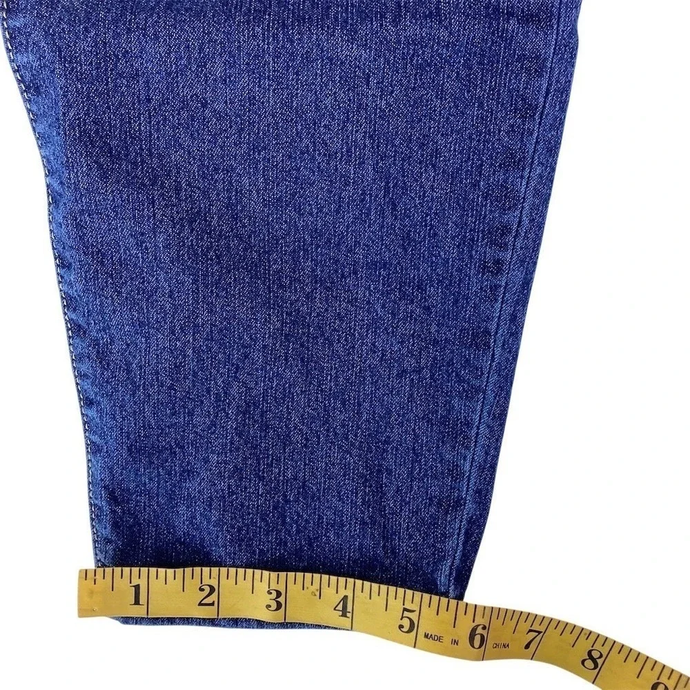 Michael Kors‎ Jeans Womens Size 10 Blue Dark Wash Straight Leg Mid Rise